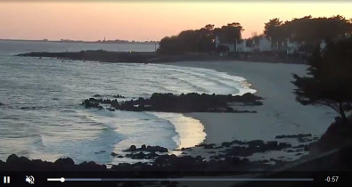 Imagen de vista previa de la cámara web Carnac - Plage de Légenèse